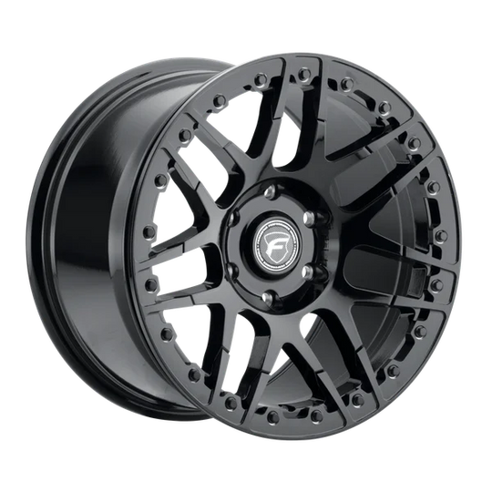 F28170089P42 - Forgestar F14 Beadlock 17X10 6X135 ET 42mm Gloss Black - Forgestar Wheels Canada
