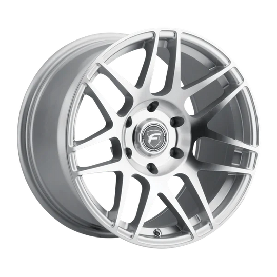 F17807089P13 - Forgestar F14 Drag 20X7 6X135 ET 13mm Silver Machined - Forgestar Wheels Canada