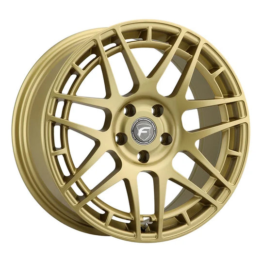 F16788537P38 - Forgestar F14C 18X8.5 5X100 ET 38mm Gloss Gold - Forgestar Wheels Canada