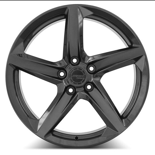 FF23198552038L-CF - MRR Forged F23 19X8.5 5X120 38MM Carbon Flash For Corvette C8 Use Rear FF2320A152048L-CF - MRR Wheels Canada