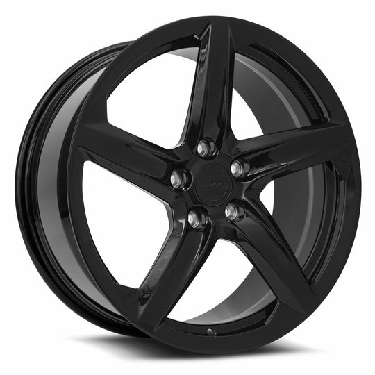FF23198552038R - MRR Forged F23 19X8.5 5X120 38MM Gloss Black For Corvette C8 Use Rear FF2320A152048R - MRR Wheels Canada
