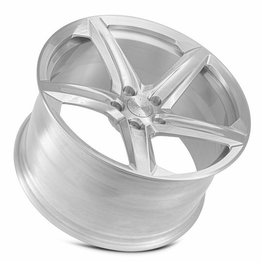 FF2320A152048L-BC - MRR Forged F23 20X11 5X120 48MM Brushed Clear For Corvette C8 Use Front FF23198552038L-BC - MRR Wheels Canada