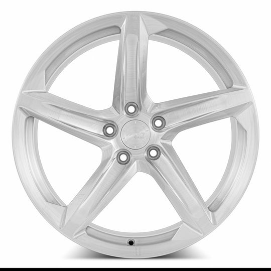 FF2320A152048R-BC - MRR Forged F23 20X11 5X120 48MM Brushed Clear For Corvette C8 Use Front FF23198552038R-BC - MRR Wheels Canada