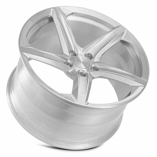 FF2320A152048R-BC - MRR Forged F23 20X11 5X120 48MM Brushed Clear For Corvette C8 Use Front FF23198552038R-BC - MRR Wheels Canada