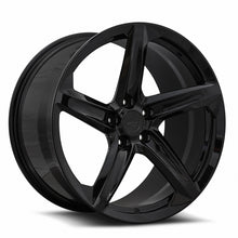 Load image into Gallery viewer, FF2321A252052L - MRR Forged F23 21X12 5X120 52MM Gloss Black For Corvette C8 Use Front FF23209052045L - MRR Wheels Canada