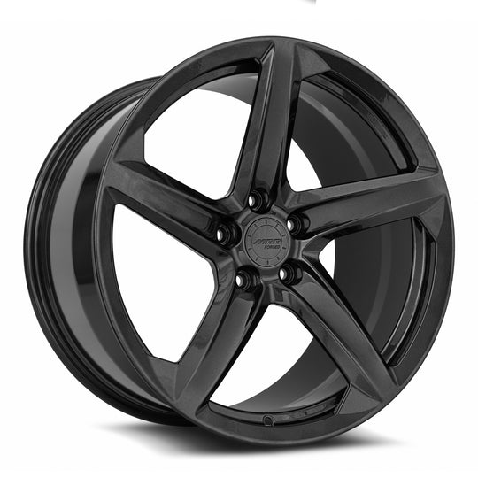 FF2320A152048R-CF - MRR Forged F23 20X11 5X120 48MM Carbon Flash For Corvette C8 Use Front FF23198552038R-CF - MRR Wheels Canada