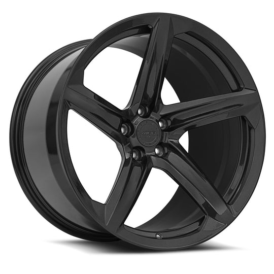 FF2321A325025L-CF - MRR Forged F23 21X13 5X120 25MM Carbon Flash For Corvette C8 - MRR Wheels Canada