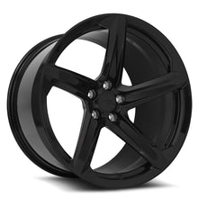 Charger l'image dans la galerie, FF2321A325025L - MRR Forged F23 21X13 5X120 25MM Gloss Black For Corvette C8 - MRR Wheels Canada