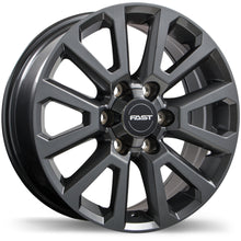 Load image into Gallery viewer, F245-2085-83MN+35C842 - Fast Wheels Storm II 20X8.5 6X139.7 ET 35MM Gloss Gunmetal - Fast Wheels Wheels Canada