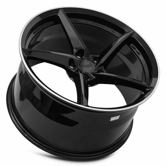 FF2520A152048L - MRR Forged F25 20X11 5X120 48MM Gloss Black For Corvette C8 Use Front FF25198552038L - MRR Wheels Canada