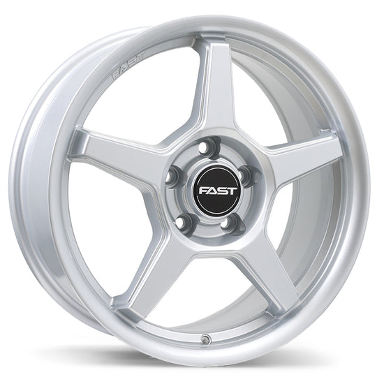 F272Y-1670-65SN+45R641 - Fast Wheels Flair 16X7.0 5X114.3 ET 45mm Gloss Silver - Fast Wheels Wheels Canada