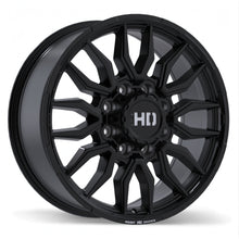 Load image into Gallery viewer, F279-2085-98BT+47C244 - Fast HD Grit 20X8.5 8X180 ET 47mm Satin Black with Milling - Fast HD Wheels Canada