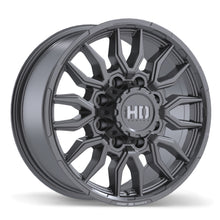 Charger l'image dans la galerie, F279-1885-82MT+33C167 - Fast HD Grit 18X8.5 8X165.1 ET 33mm Satin Gunmetal with Milling - Fast HD Wheels Canada