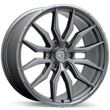 Load image into Gallery viewer, F279-2295-36MT+44C871 - Fast HD Grit 22X9.5 6X135 ET 44mm Satin Gunmetal with Milling - Fast HD Wheels Canada