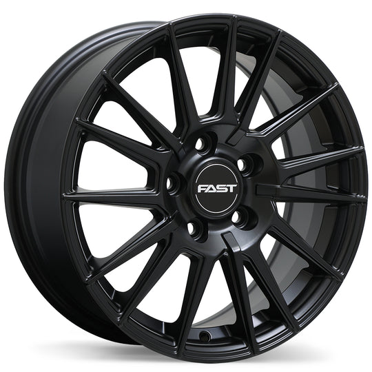 F280-1775-65BT+45C671 - Fast Wheels Tempest 17X7.5 5X114.3 ET 45mm Satin Black - Fast Wheels Wheels Canada