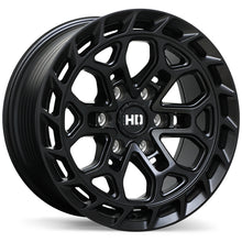 Charger l'image dans la galerie, F281-1890-36BT+20C871 - Fast HD Phantom 18X9.0 6X135 ET 20mm Satin Black - Fast HD Wheels Canada