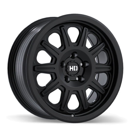 F282-1775-65BT+35C726 - Fast HD Fury 17X7.5 5X114.3 ET 35mm Satin Black - Fast HD Wheels Canada