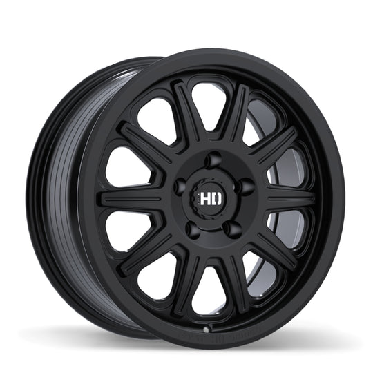 F282-1880-12BT+40C726 - Fast HD Fury 18X8.0 5X120 ET 40mm Satin Black - Fast HD Wheels Canada