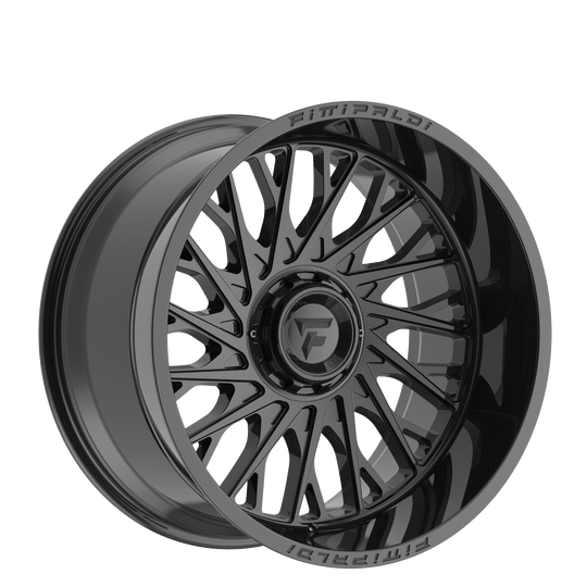 FA08-20108165N19GB - Fittipaldi Offroad FA08 20X10 8X165.1 -19 ET mm Gloss Black - Fittipaldi Offroad Wheels Canada
