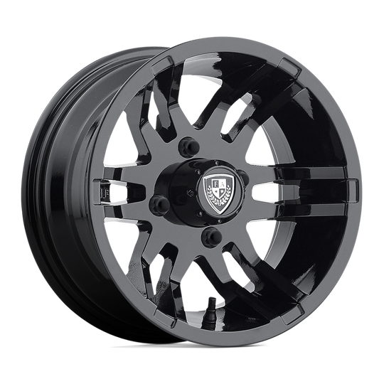 FA-139-B - Fairway Alloys FA139 Flex 12X6 4X101.6 -23 mm Gloss Black - Fairway Alloys Wheels Canada