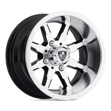 Charger l'image dans la galerie, FA-141-M - Fairway Alloys FA141 Shift 10X7 4X101.6 -25 mm Machined Gloss Black - Fairway Alloys Wheels Canada