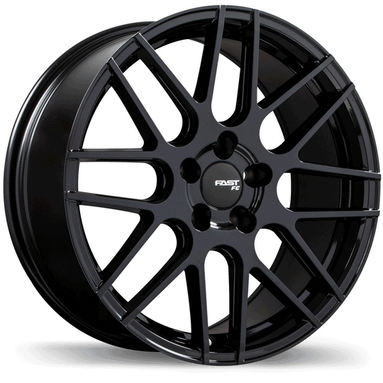 FC12A-1880-31BE+45C726 - Fast Wheels FC12 18X8 5X108 45mm Metallic Black - Fast Wheels Wheels Canada