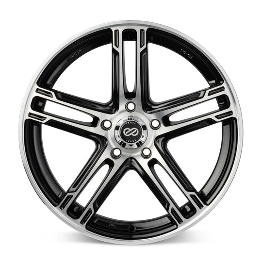 434-770-8040BKM - Enkei FD-05 17X7 5X100 40mm Black Machined - Enkei Wheels Canada