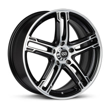 Load image into Gallery viewer, 434-770-4940BKM - Enkei FD-05 17X7 4X100 40mm Black Machined - Enkei Wheels Canada