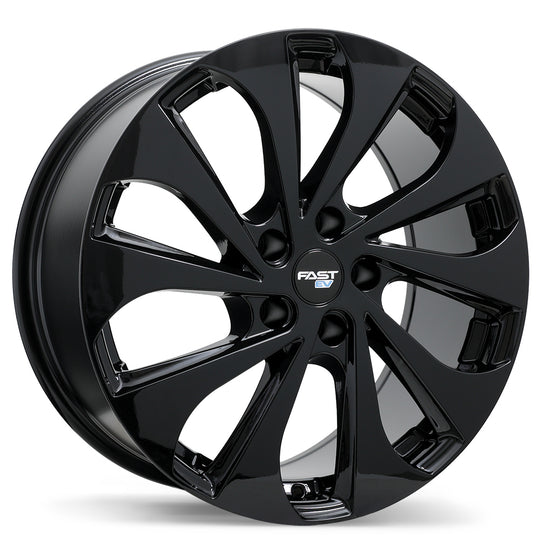 FE05N-1875-65BN+45C661 - Fast Wheels EV05 18X7.5 5X114.3 ET 45mm Gloss Black - Fast Wheels Wheels Canada