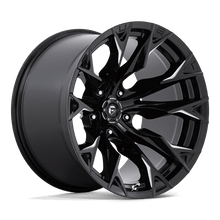 Load image into Gallery viewer, D8032020B447 - Fuel Off-Road D803 Flame 20X12 5X139.7 -44 mm Gloss Black Milled - Fuel Off-Road Wheels Canada