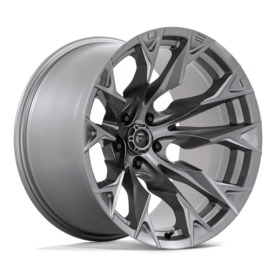 D80620207547 - Fuel Off-Road D806 Flame 20X12 5X127 -44 mm Platinum - Fuel Off-Road Wheels Canada