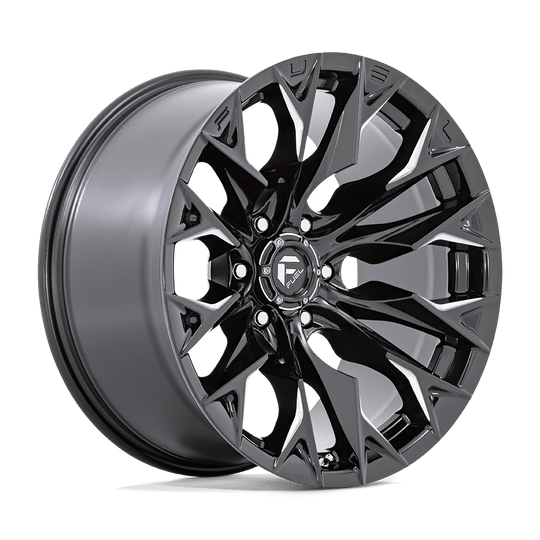 D80320901850 - Fuel Off-Road D803 Flame 20X9 8X180 1mm Gloss Black Milled - Fuel Off-Road Wheels Canada