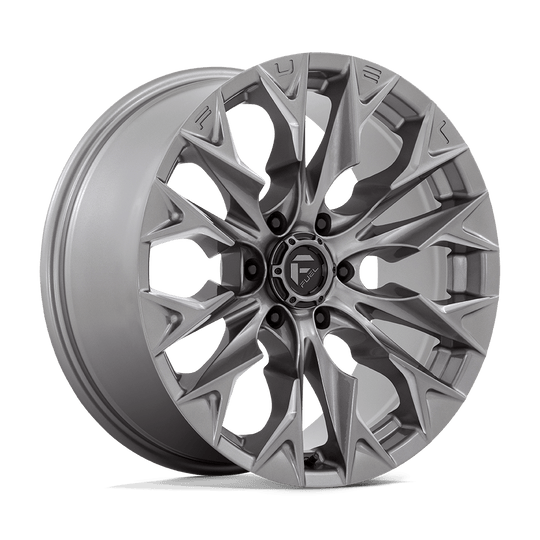 D80620908457 - Fuel Off-Road D806 Flame 20X9 6X139.7 20mm Platinum - Fuel Off-Road Wheels Canada