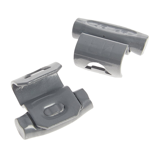 FN010S Tectonic 10 GR Coated Steel Clip-On FN Series Wheel Weights Box of 50