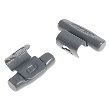 Load image into Gallery viewer, FN015S Tectonic 15 GR Coated Steel Clip-On FN Series Wheel Weights Box of 50