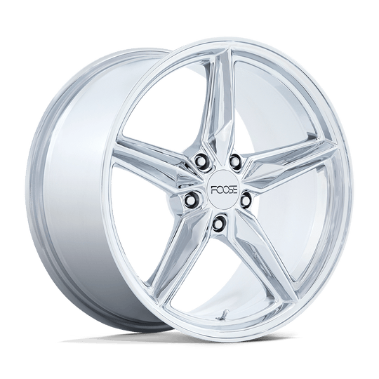 F173199513+45 - Foose F173 CF8 19X9.5 5X120  45mm Chrome - Foose Wheels Canada