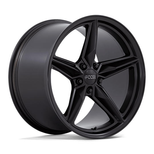F175200013+22 - Foose F175 CF8 20X10 5X120  22mm Matte Black - Foose Wheels Canada