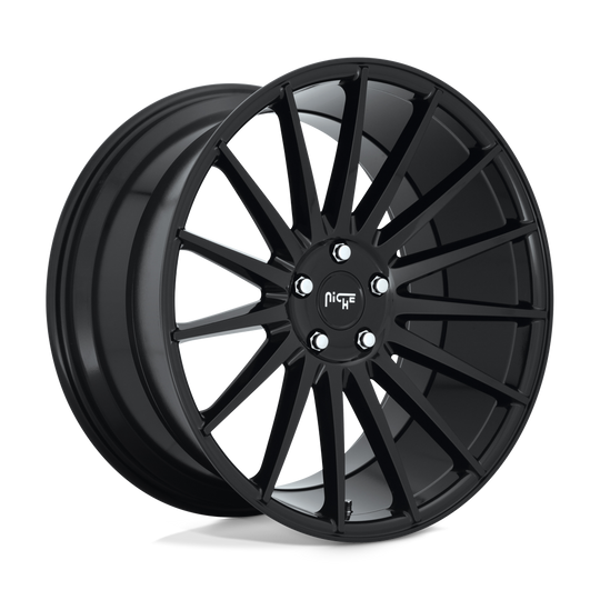M214208521+35 - Niche M214 Form 20X8.5 5X120  35mm Gloss Black - Niche Wheels Canada