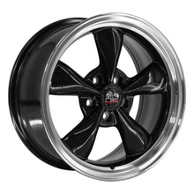 Load image into Gallery viewer, FR01-17080-5450-29BM - OE Wheels Replica FR01 17X8 5X114.3 ET29.5mm Black with Machined Lip - OE Wheels Wheels Canada