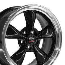 Load image into Gallery viewer, FR01-17080-5450-29BM - OE Wheels Replica FR01 17X8 5X114.3 ET29.5mm Black with Machined Lip - OE Wheels Wheels Canada