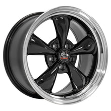 Load image into Gallery viewer, FR01-17090-5450-24BM - OE Wheels Replica FR01 17X9 5X114.3 ET24mm Black with Machined Lip - OE Wheels Wheels Canada
