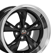 Charger l'image dans la galerie, FR01-17105-5450-27BM - OE Wheels Replica FR01 17X10.5 5X114.3 ET27mm Black with Machined Lip - OE Wheels Wheels Canada