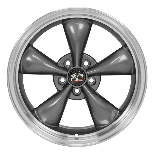 FR01-18090-5450-24AM - OE Wheels Replica FR01 18X9 5X114.3 ET24mm Anthracite with Machined Lip - OE Wheels Wheels Canada