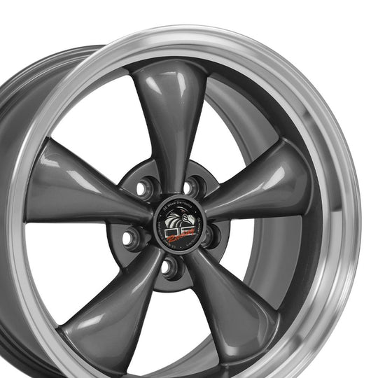 FR01-18090-5450-24AM - OE Wheels Replica FR01 18X9 5X114.3 ET24mm Anthracite with Machined Lip - OE Wheels Wheels Canada