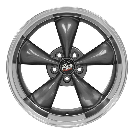 FR01-18100-5450-22AM - OE Wheels Replica FR01 18X10 5X114.3 ET22mm Anthracite with Machined Lip - OE Wheels Wheels Canada