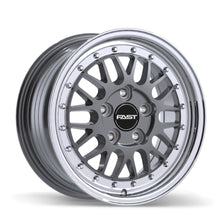 Charger l'image dans la galerie, FR01-1570-65MP+25E726 - Fast Wheels FR01 15X7.0 5X114.3 ET 25mm Gloss Gunmetal with Machined Lip - Fast Wheels Wheels Canada