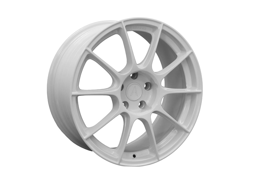 FR02.1D1 - Ascend Ginza 18X8.5 5X114.3 35mm Gloss White - Ascend Wheels Canada