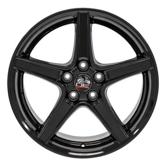 FR06B-18090-5450-24B - OE Wheels Replica FR06B 18X9 5X114.3 ET24mm Gloss Black - OE Wheels Wheels Canada