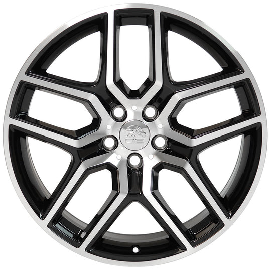 FR73-20090-5450-44MB - OE Wheels Replica FR73 20X9 5X114.3 ET44mm Black Machined - OE Wheels Wheels Canada