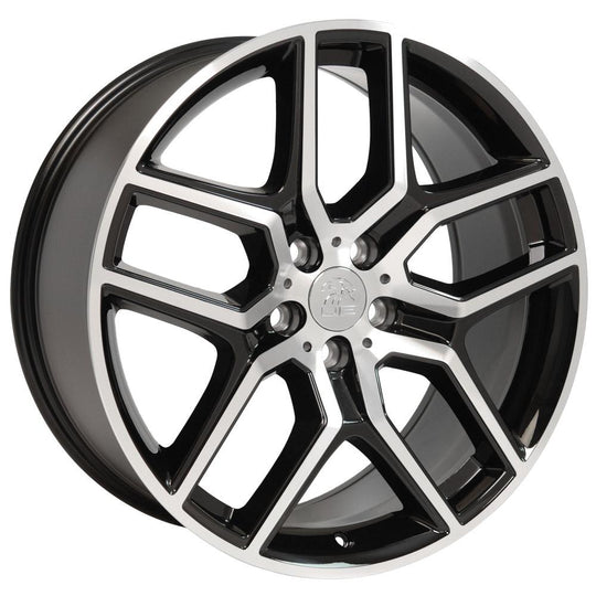 FR73-20090-5450-44MB - OE Wheels Replica FR73 20X9 5X114.3 ET44mm Black Machined - OE Wheels Wheels Canada